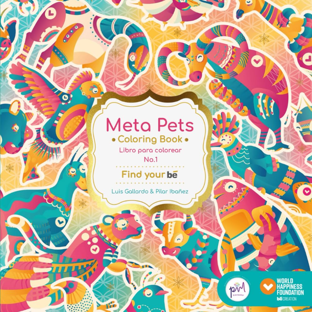 Livre de coloriage Meta Pets n°1