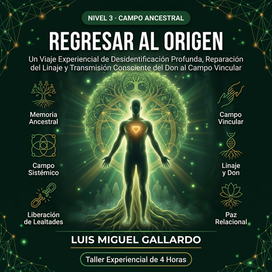 Taller Nivel 3: Regresar al Origen. / Workshop Level 3 – Initiation Return to Origin.